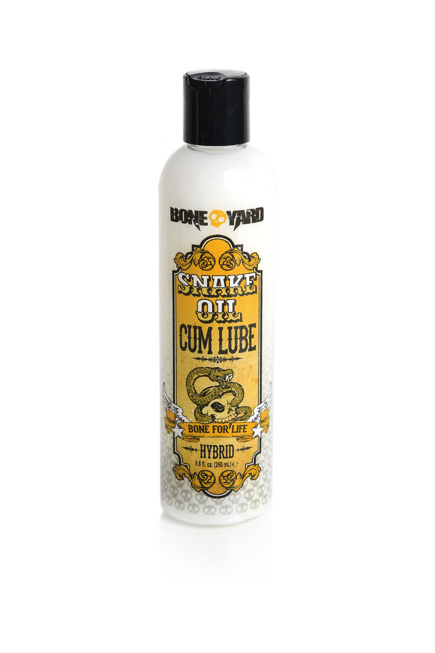 Boneyard Snake Oil Cum Lube 8.8oz – Hybrid Personal Lubricant