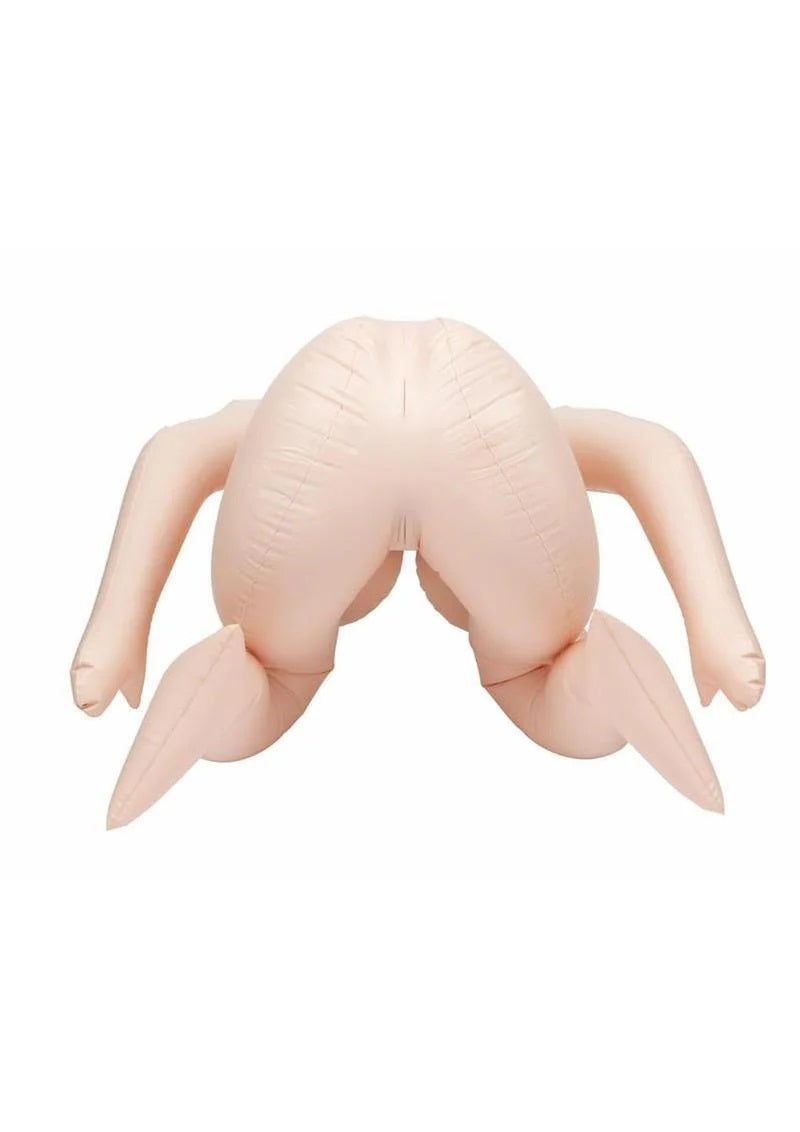 CalExotics Anime Reverse Cowgirl Love Doll Candy – Inflatable Companion – Beige