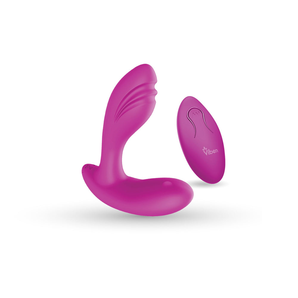 Epiphany Dual Motor Clitoral Rollerball Panty Vibe - Berry