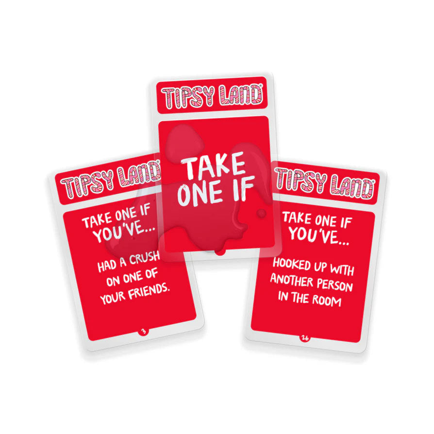 Tipsy Land Board Game – Fun Drinking Game