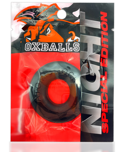 Oxballs Do-Nut 2 Large Cockring – Night Black