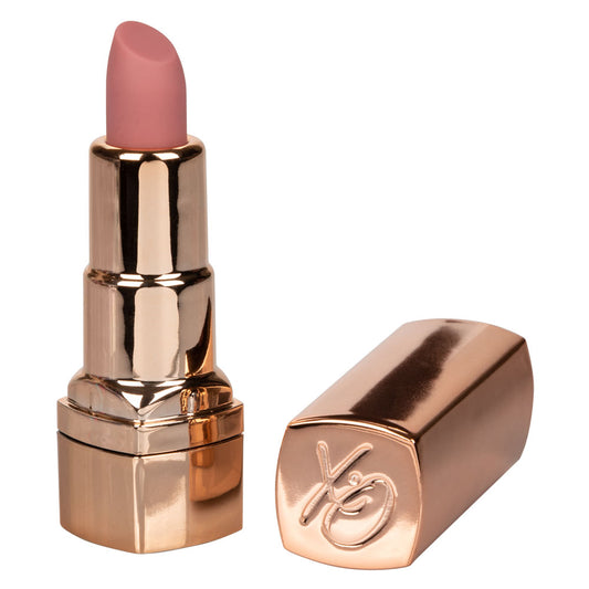 CalExotics Hide and Play Rechargeable Lipstick Vibe – Beige – Waterproof and Multi-Function