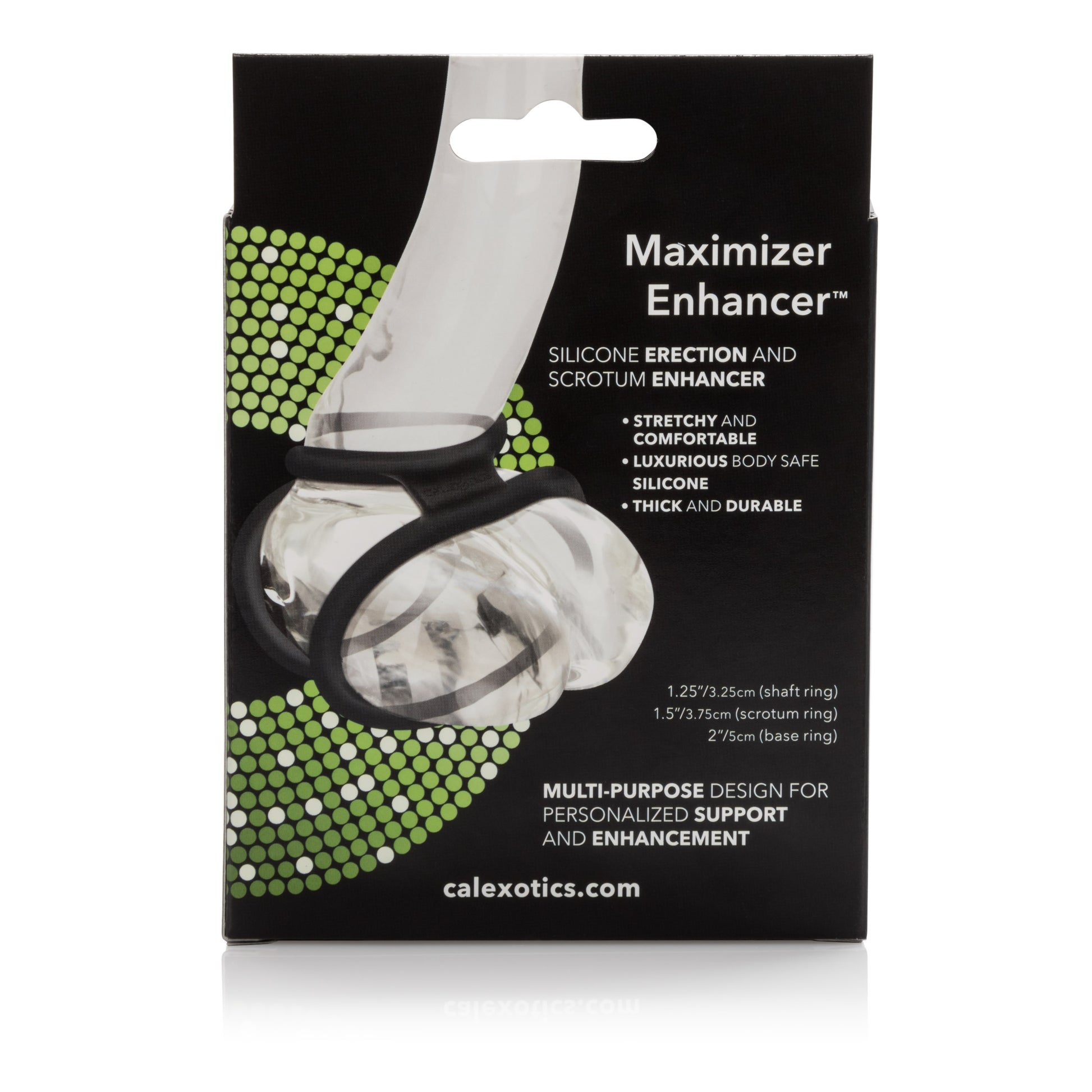 CalExotics Maximizer Enhancer Silicone Support Ring – Black