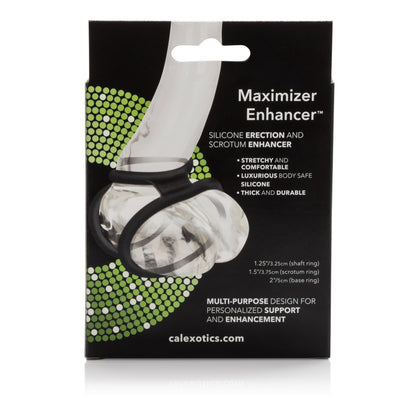 CalExotics Maximizer Enhancer Silicone Support Ring – Black