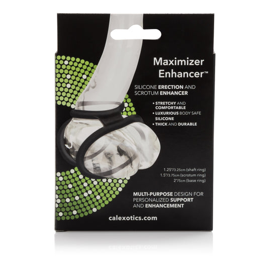 CalExotics Maximizer Enhancer Silicone Support Ring – Black
