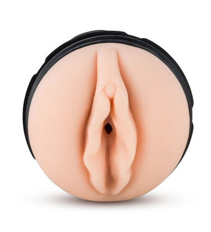 M for Men Torch Male Masturbator - Realistic Sensation - Black/Beige