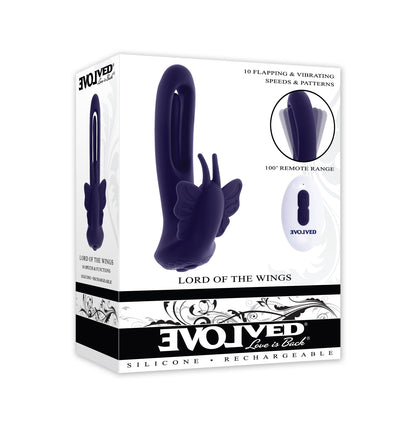 Evolved Novelties Lord of the Wings Butterfly Stimulator – Purple