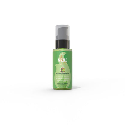 Sensuva Sizzle Lips Caramel Apple Edible Warming Massage Gel - 2oz