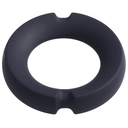 Merci The Paradox Silicone Covered Metal Cock Ring - 50mm - Black