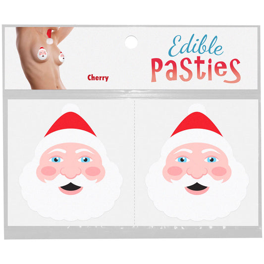 Kheper Games Santa Face Pasties – Edible Body Pasties – Cherry Flavored