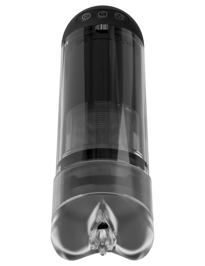 Pipedream Extender Pro Vibrating Penis Pump with Multi-Speed Suction – Black