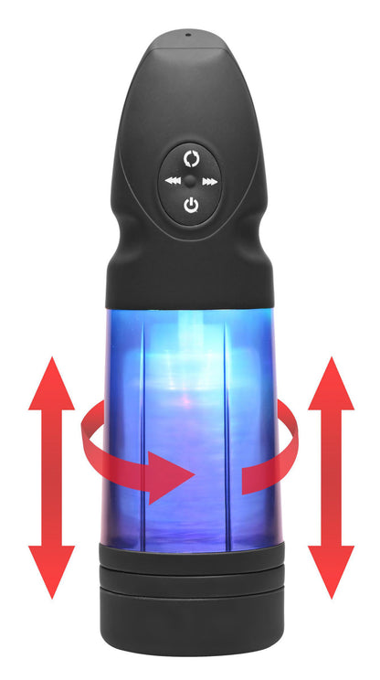 Love Botz Stroke Multifunction Rechargeable Stroker – Black
