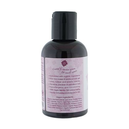 Sliquid Organics Natural Gel – Aloe-Based Personal Lubricant – 4.2 Fl Oz