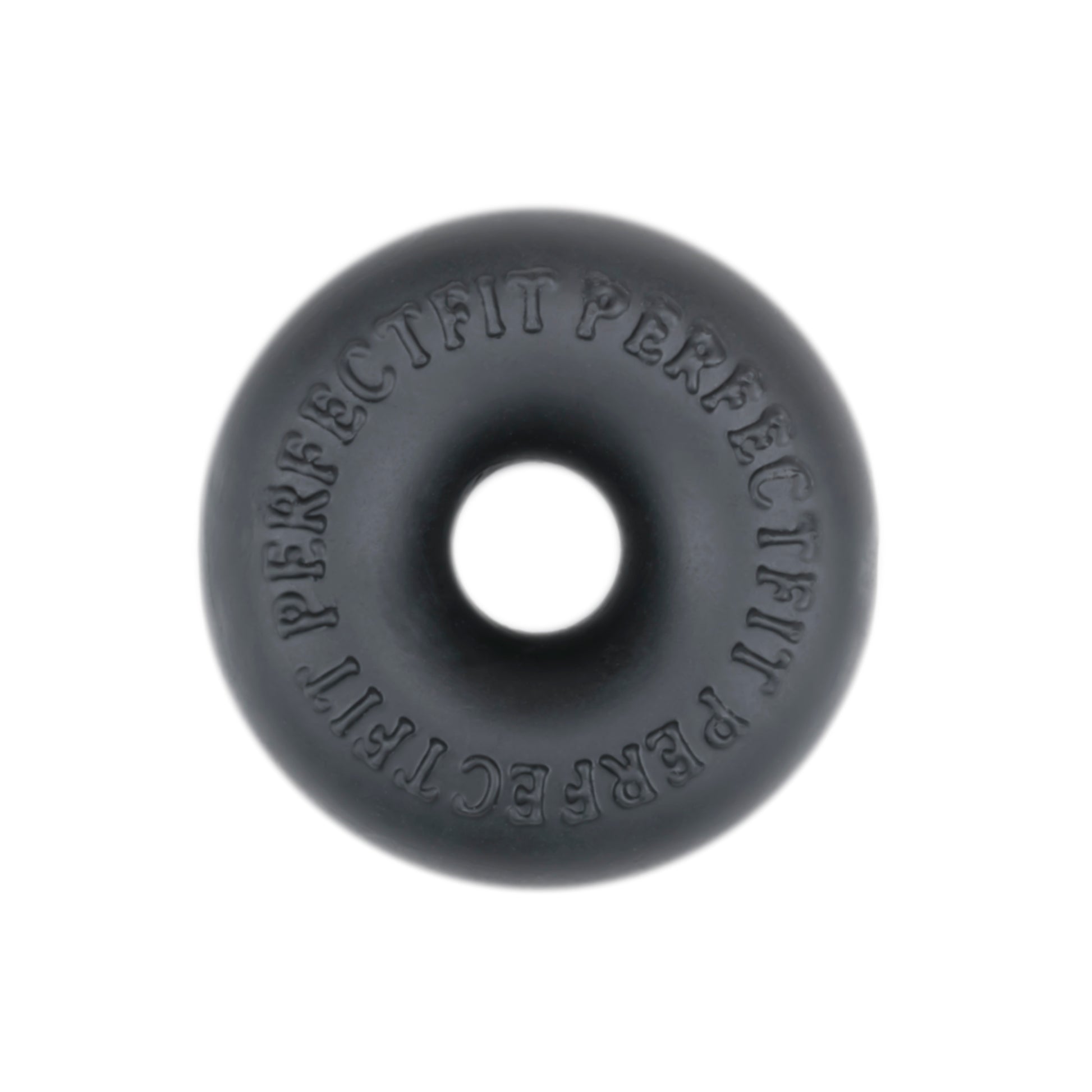 Perfect Fit Stackit Cock Ring - Black - Ultra-Soft and Stackable