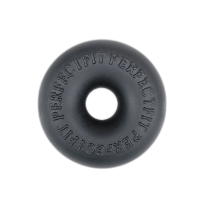 Perfect Fit Stackit Cock Ring - Black - Ultra-Soft and Stackable