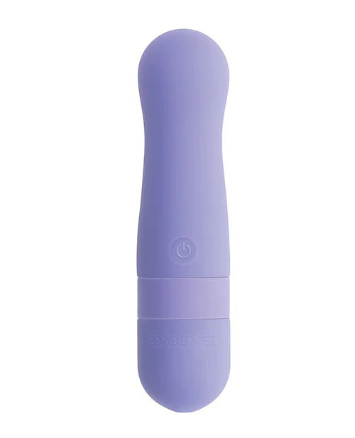 Evolved Novelties Squishy Bullet Vibrating Bullet for Internal and Clitoral Stimulation – Purple