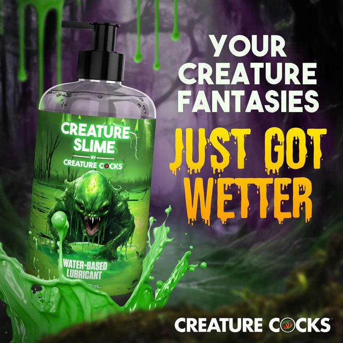 Creature Slime Water Based Lubricant 16oz – Clear