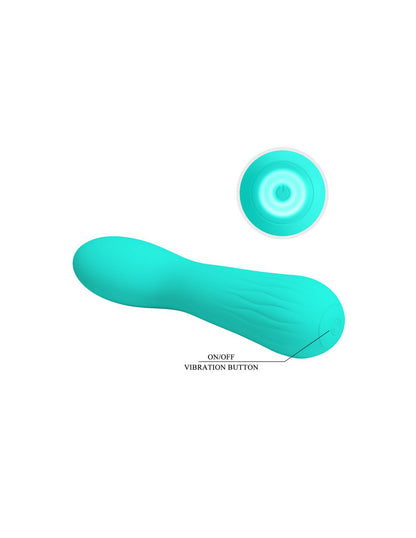 Pretty Love Faun Rechargeable G-Spot Vibrator – Turquoise