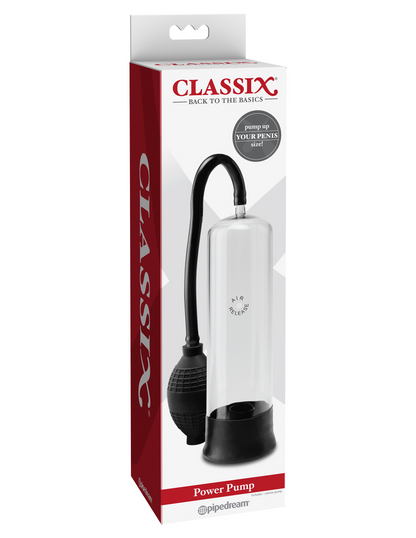 Pipedream Classix Power Pump – Penis Enlargement Device – Black