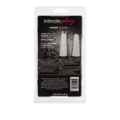 CalExotics Silicone Finger Teasers – Waterproof Clear Teasers