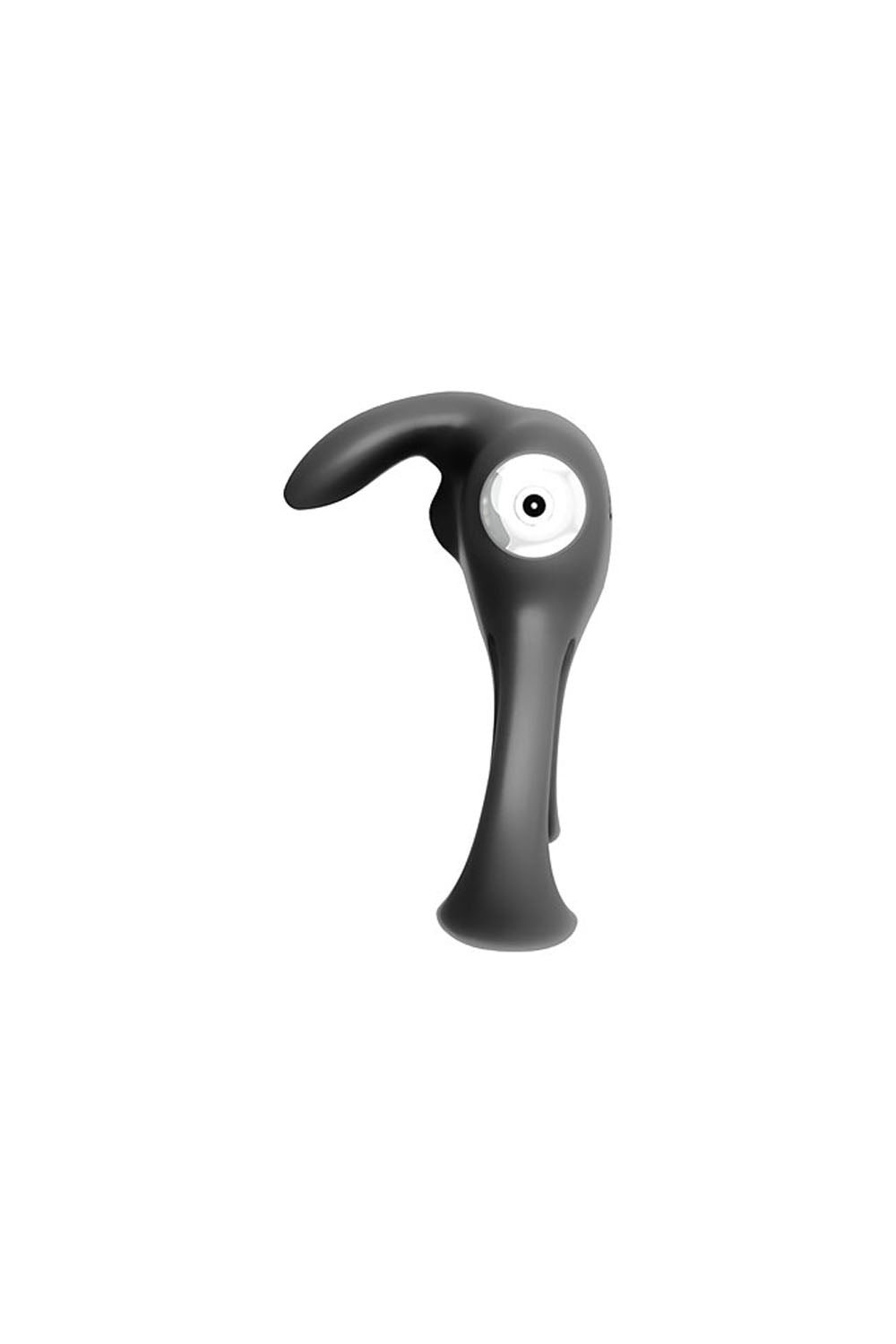 VeDO Thunder Bunny Rechargeable Dual Ring with Vibrations - Black Pearl