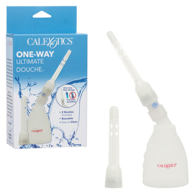 CalExotics One-Way Ultimate Douche – Clear – Intimate Cleaning System