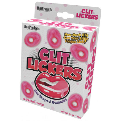 Hott Products Clit Lickers Gummies Raspberry Flavored Candy - Pink