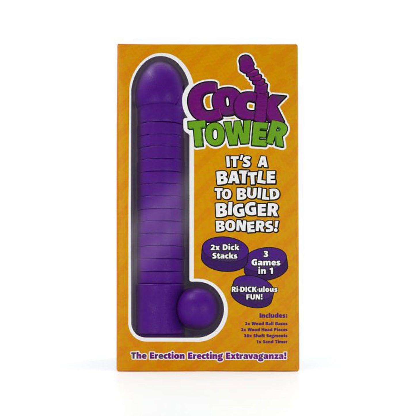 Creative Conceptions Cock Tower Game - Purple - Party Game
