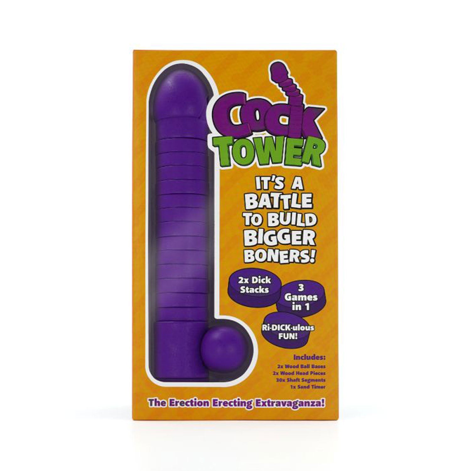 Creative Conceptions Cock Tower Game - Purple - Party Game