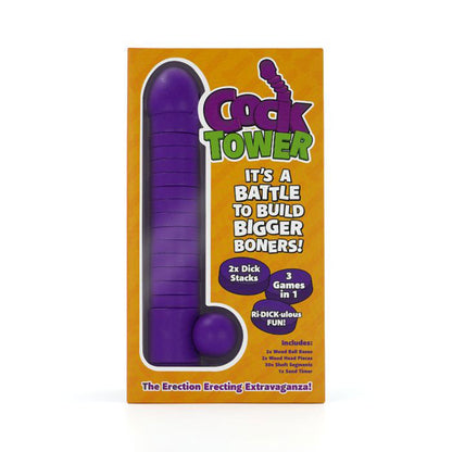 Creative Conceptions Cock Tower Game - Purple - Party Game