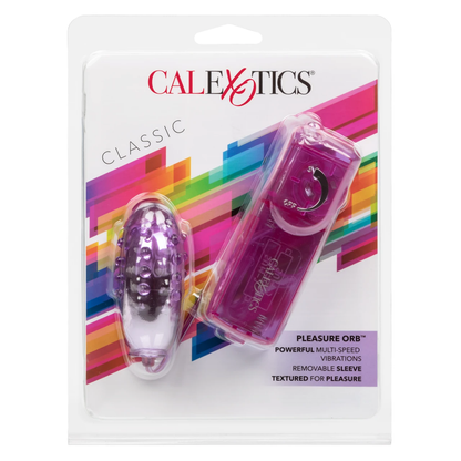 CalExotics Pleasure Orb Vibrating Egg – Multi-Speed – Purple