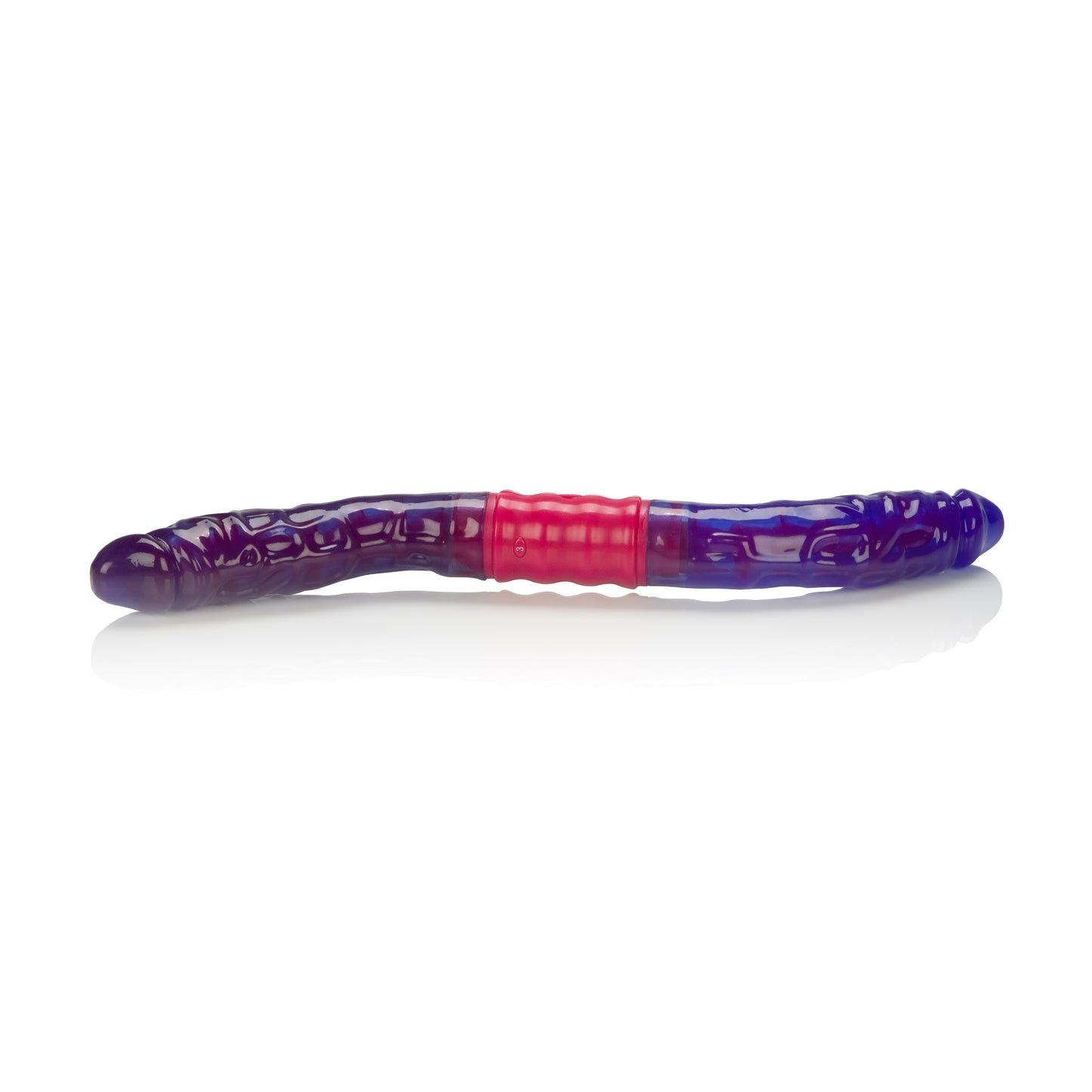 CalExotics Dual Vibrating Flexi Dong – Purple – Multi-Function