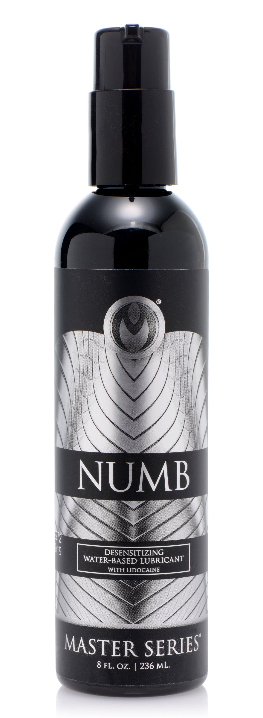Numb Desensitizing Lubricant by XR Brands - 8 Fl. Oz. - Clear