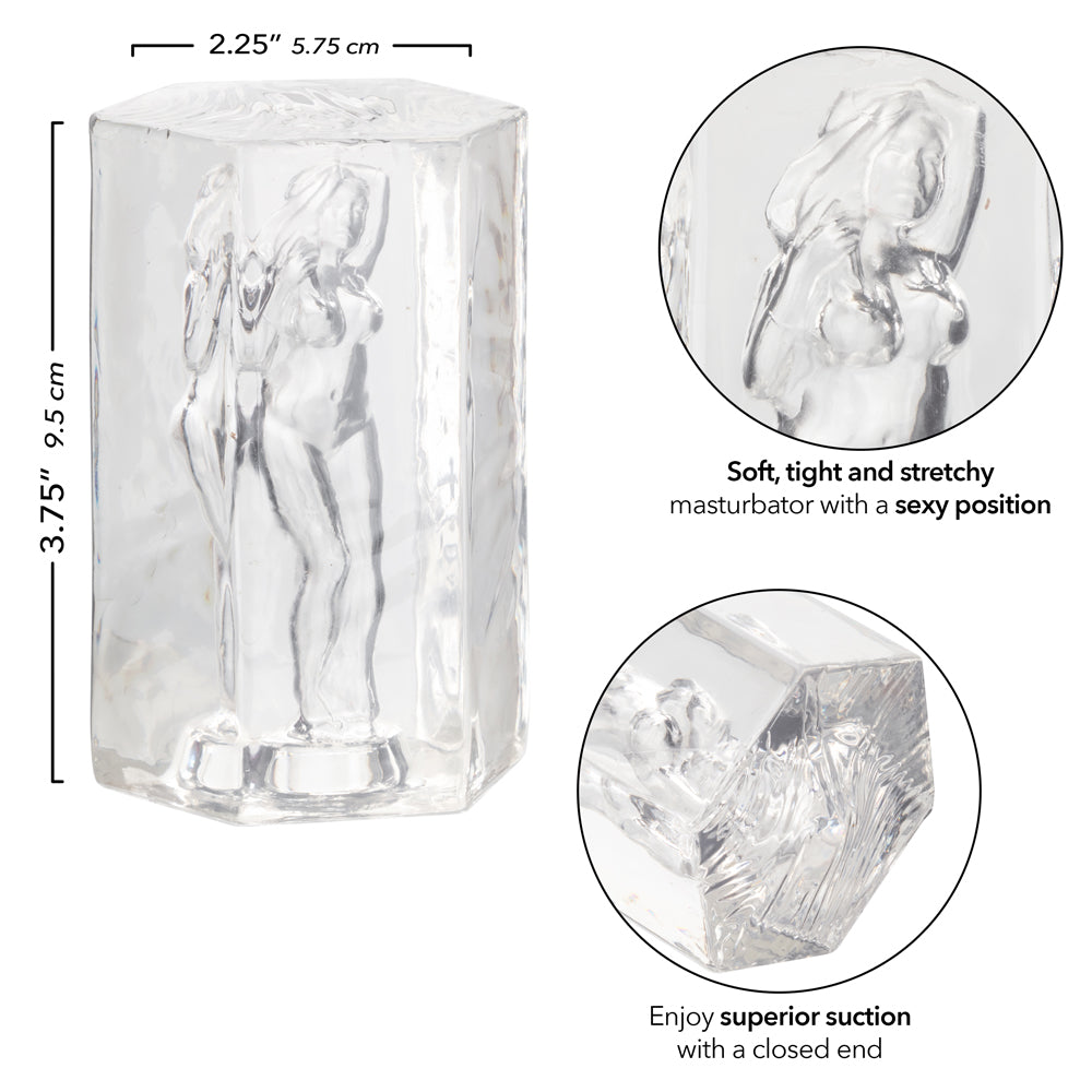Girls Girls Girls Olivia Masturbator – Clear – Soft and Stretchy Design