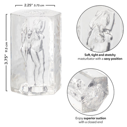 Girls Girls Girls Olivia Masturbator – Clear – Soft and Stretchy Design