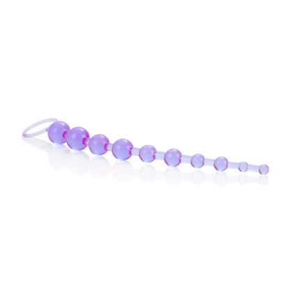 X-10 Beads - Anal Pleasure Tool with Graduated Beads - Purple