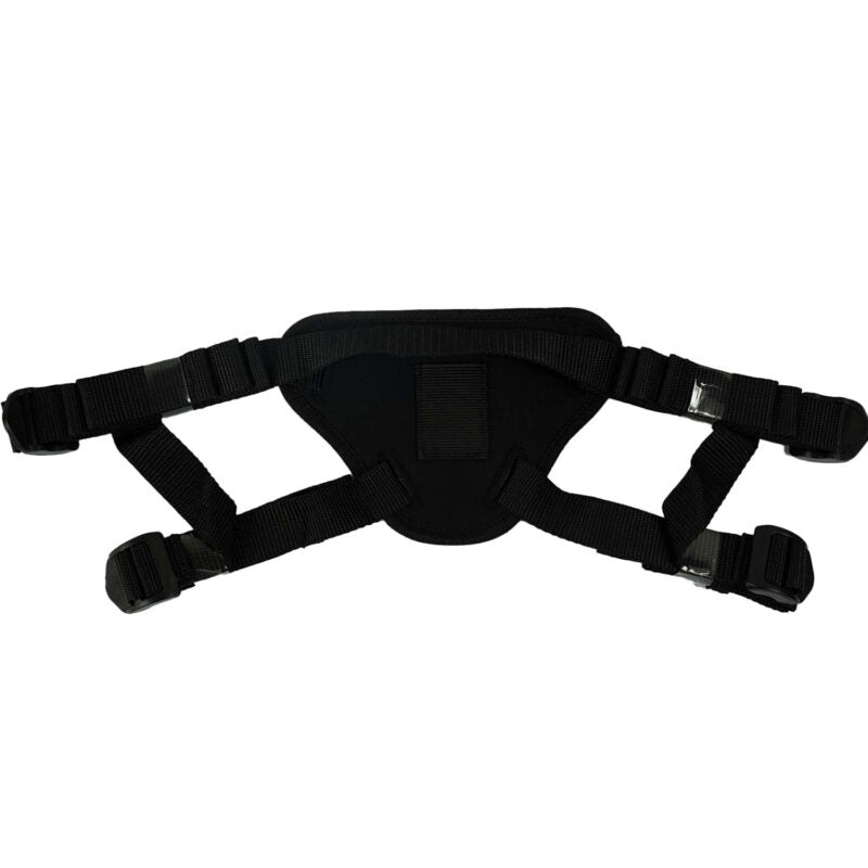 Nasstoys Harness the Revolution - Black Couples Harness with Interchangeable Rings
