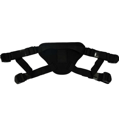 Nasstoys Harness the Revolution - Black Couples Harness with Interchangeable Rings