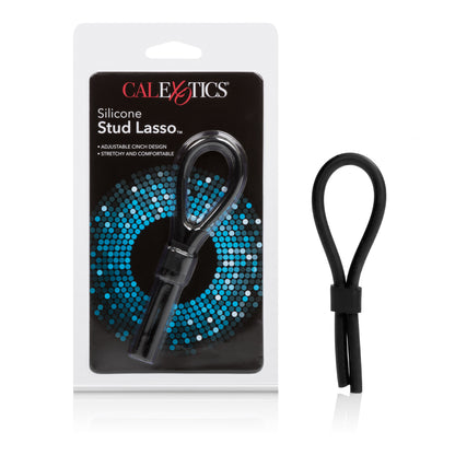 CalExotics Silicone Stud Lasso – Adjustable Erection Enhancer – Black