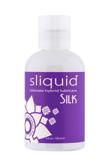 Sliquid Naturals Silk Hybrid Personal Lubricant – 4.2 Fl Oz