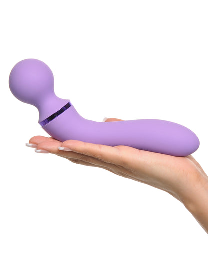 Pipedream Duo Wand Massage-Her - Purple - Multi-Function Vibrator