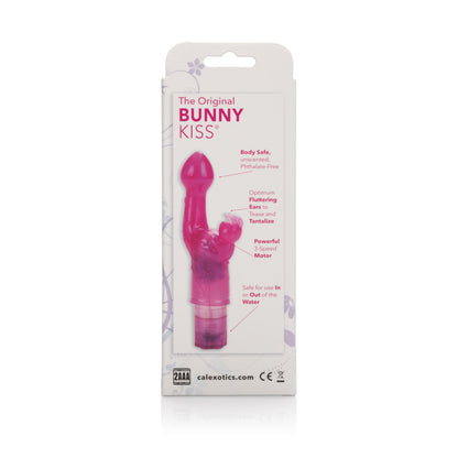 CalExotics The Original Bunny Kiss - Pink - G-spot Vibrator with 3-Speed Functionality