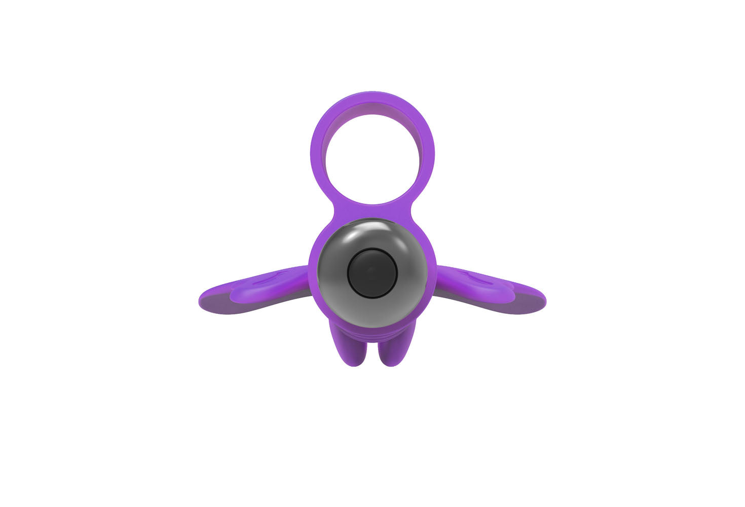 The 9's Flirt Finger Butterfly Finger Vibrator – Purple – Multi-Function, Multi-Speed