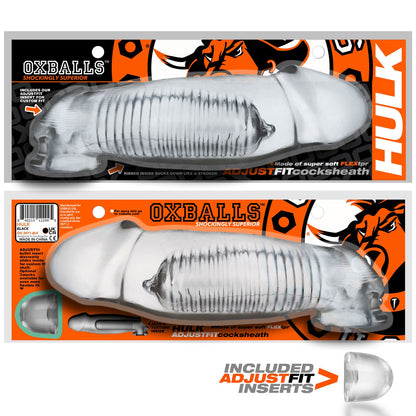 Oxballs HULK Cocksheath – Clear – Girth and Length Enhancer