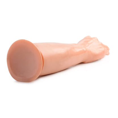 XR Brands The Fister Hand and Forearm Dildo – Realistic Beige with Suction Cup