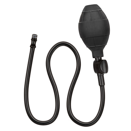 Colt XXXL Pumper Plug with Detachable Hose – Inflatable Silicone Plug – Black