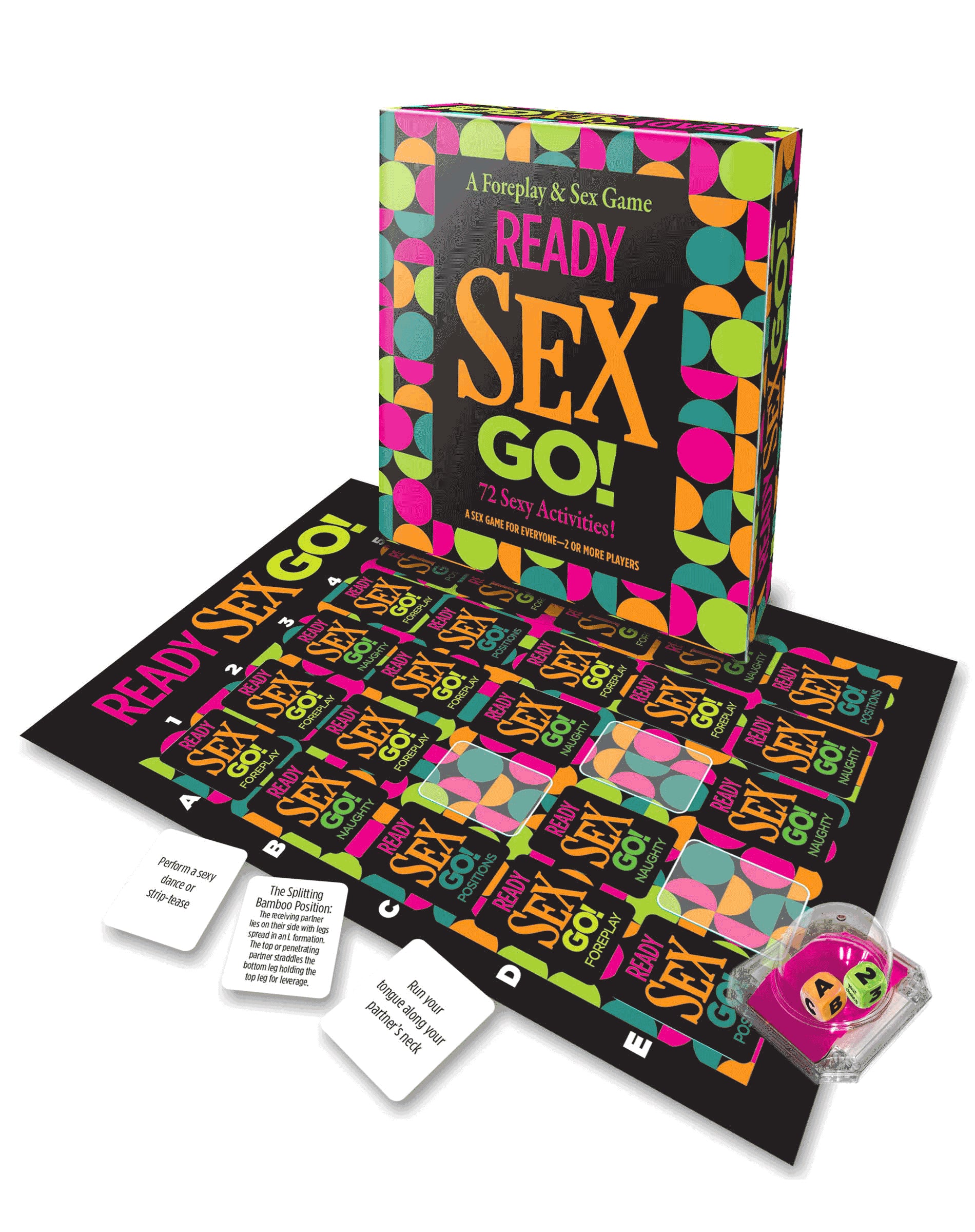 Ready Sex Go! Popping Dice Game for Couples