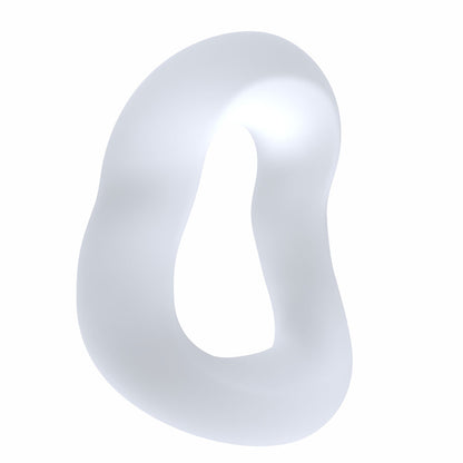Screaming O Swingo Curve Cock Ring – Clear – Custom Contour Design