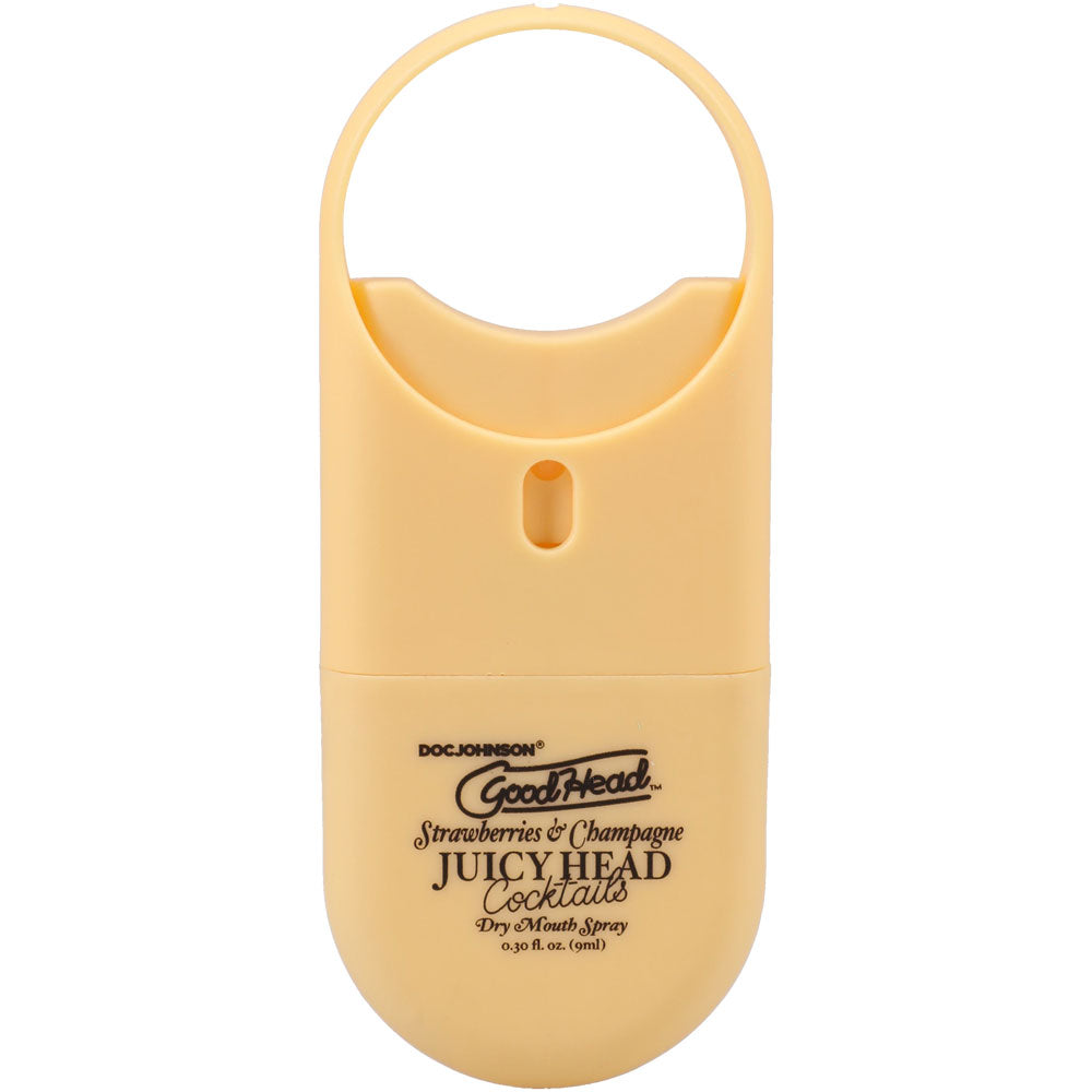 Goodhead Juicy Head Dry Mouth Spray – Strawberry/Champagne Flavor – Travel Size