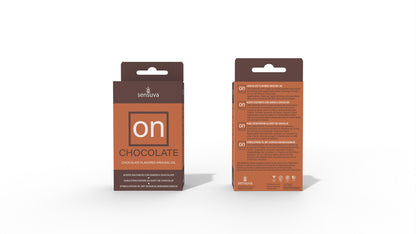 Sensuva ON CHOCOLATE Arousal Oil – Chocolate Flavor – 0.17 Fl. Oz.